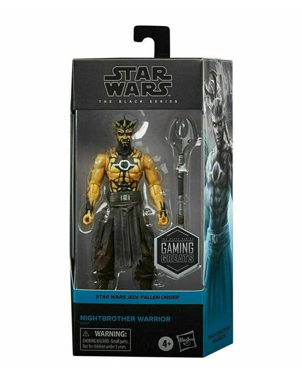 Star Wars The Black Series Gaming Greats - Nightbrother Warrior Action Figure - Toys & Games:Action Figures & Accessories:Action Figures