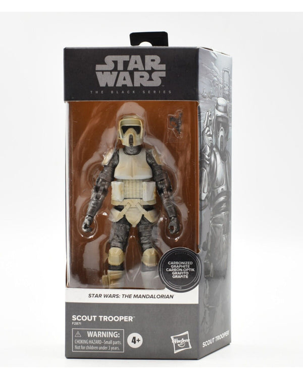 Star Wars The Black Series Mandalorian - Carbonized Scout Trooper Action Figure - Toys & Games:Action Figures & Accessories:Action Figures