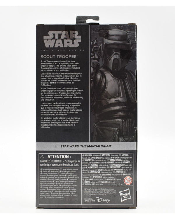 Star Wars The Black Series Mandalorian - Carbonized Scout Trooper Action Figure - Toys & Games:Action Figures & Accessories:Action Figures