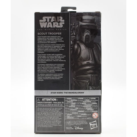 Star Wars The Black Series Mandalorian - Carbonized Scout Trooper Action Figure - Toys & Games:Action Figures & Accessories:Action Figures