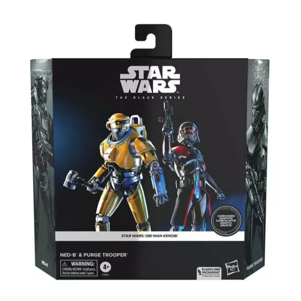 Star Wars The Black Series - NED-B & Purge Trooper Carbonized Action Figure Set - Toys & Games:Action Figures & Accessories:Action Figures