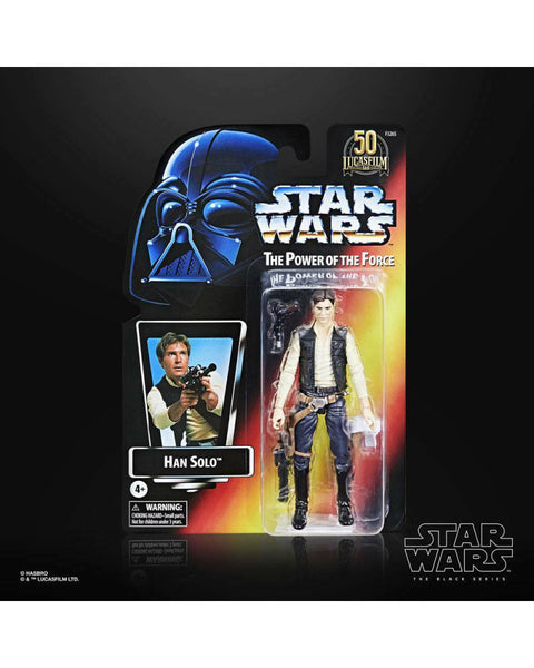 Star Wars Black Series Power of the Force Han Solo Exclusive Figure - PRE-ORDER - Toys & Games:Action Figures & Accessories:Action Figures