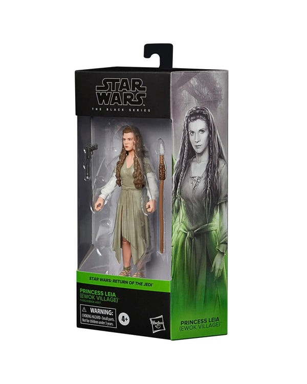 Star Wars The Black Series - Princess Leia (Ewok Village) Action Figure - Toys & Games:Action Figures & Accessories:Action Figures