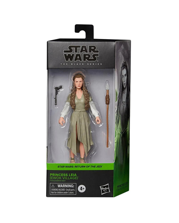 Star Wars The Black Series - Princess Leia (Ewok Village) Action Figure - Toys & Games:Action Figures & Accessories:Action Figures