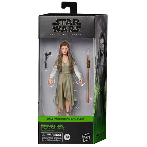 Star Wars The Black Series - Princess Leia (Ewok Village) Action Figure - Toys & Games:Action Figures & Accessories:Action Figures