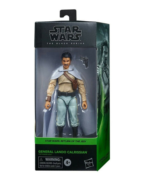 Star Wars The Black Series ROTJ - General Lando Calrissian Action Figure - Toys & Games:Action Figures & Accessories:Action Figures