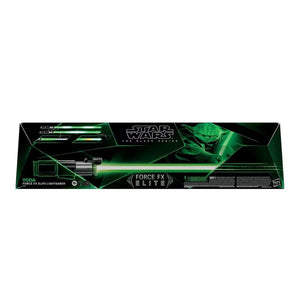 Star Wars The Black Series - Yoda Premium Force FX Elite Lightsaber - Toys & Games:Action Figures & Accessories:Action Figures