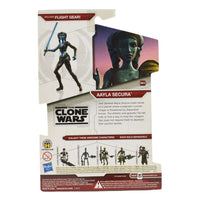 Star Wars The Clone Wars - Aayla Secura Action Figure - CW40 - Toys & Games:Action Figures & Accessories:Action Figures