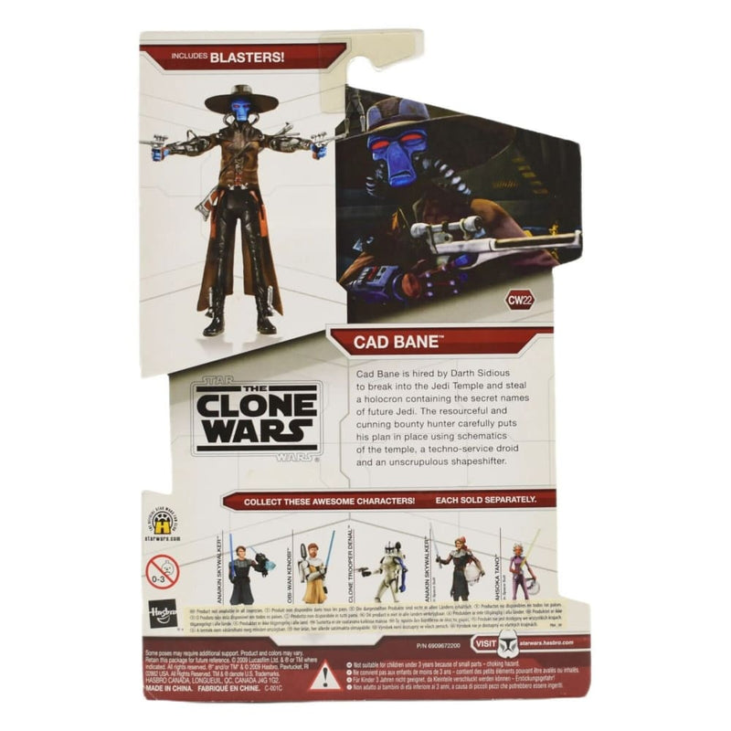 Star Wars The Clone Wars - Cad Bane Action Figure - CW22 - Toys & Games:Action Figures & Accessories:Action Figures