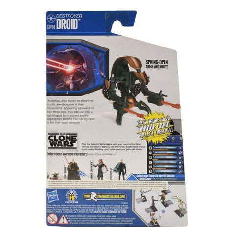 Star Wars The Clone Wars - Destroyer Droid Action Figure - CW04 - Toys & Games:Action Figures & Accessories:Action Figures