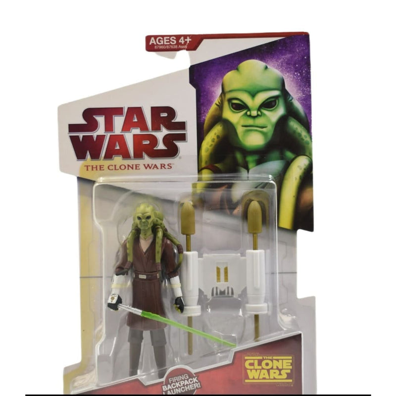 Star Wars The Clone Wars - Kit Fisto Action Figure - CW05 - Toys & Games:Action Figures & Accessories:Action Figures