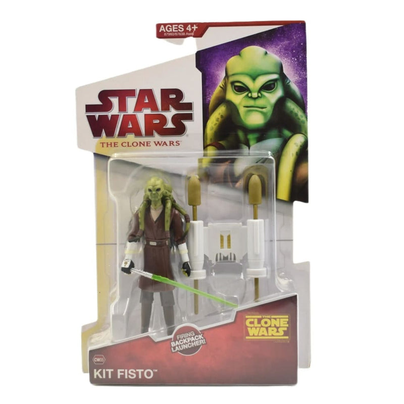 Star Wars The Clone Wars - Kit Fisto Action Figure - CW05 - Toys & Games:Action Figures & Accessories:Action Figures