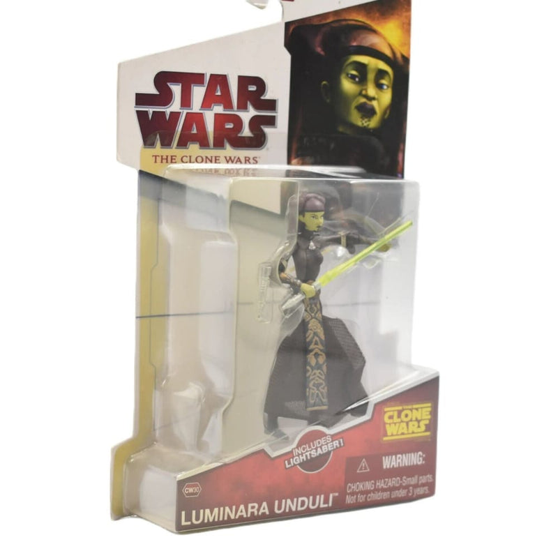 Star Wars The Clone Wars - Luminara Unduli Action Figure - CW30 - Toys & Games:Action Figures & Accessories:Action Figures