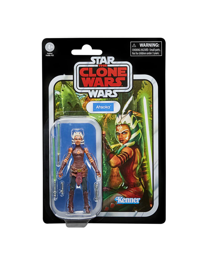 Star Wars The Clone Wars Vintage Collection - Ahsoka Tano Action Figure - Toys & Games:Action Figures & Accessories:Action Figures