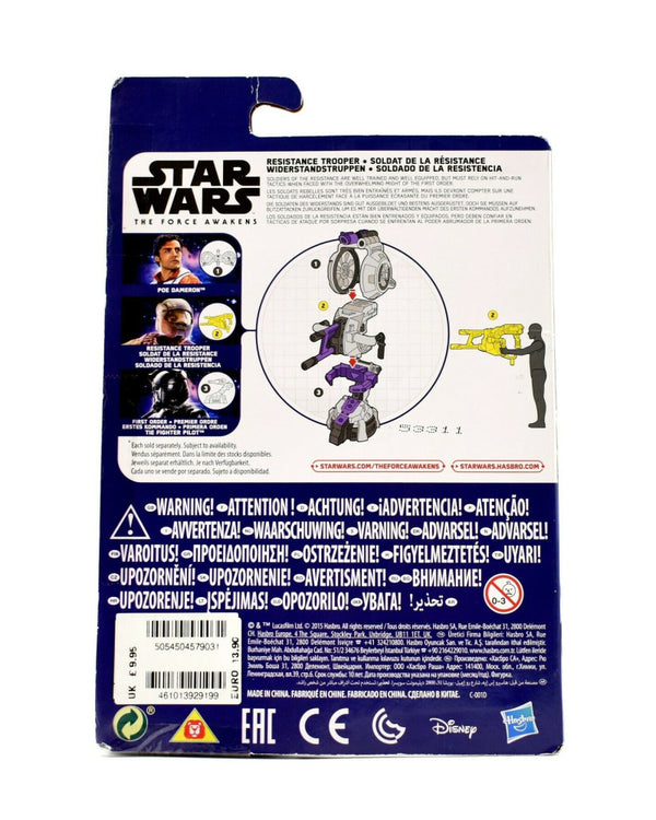 Star Wars The Force Awakens - Space Mission Resistance Trooper Action Figure - Toys & Games:Action Figures:TV Movies & Video Games