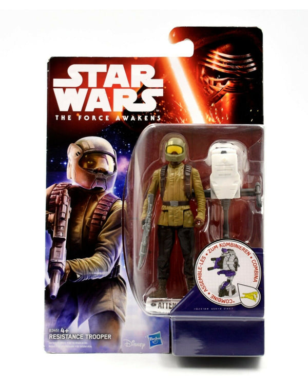 Star Wars The Force Awakens - Space Mission Resistance Trooper Action Figure - Toys & Games:Action Figures:TV Movies & Video Games