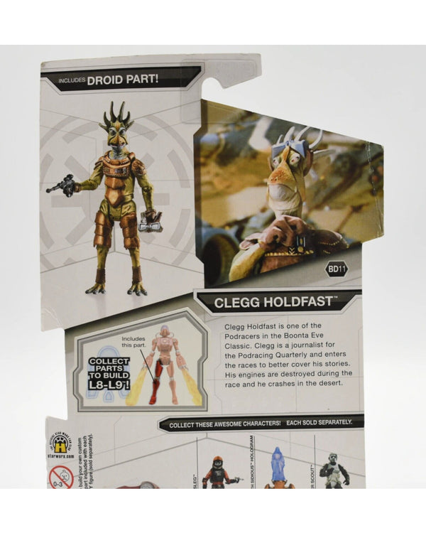 Star Wars The Legacy Collection - Clegg Holdfast Action Figure - BD 11 - Toys & Games:Action Figures & Accessories:Action Figures