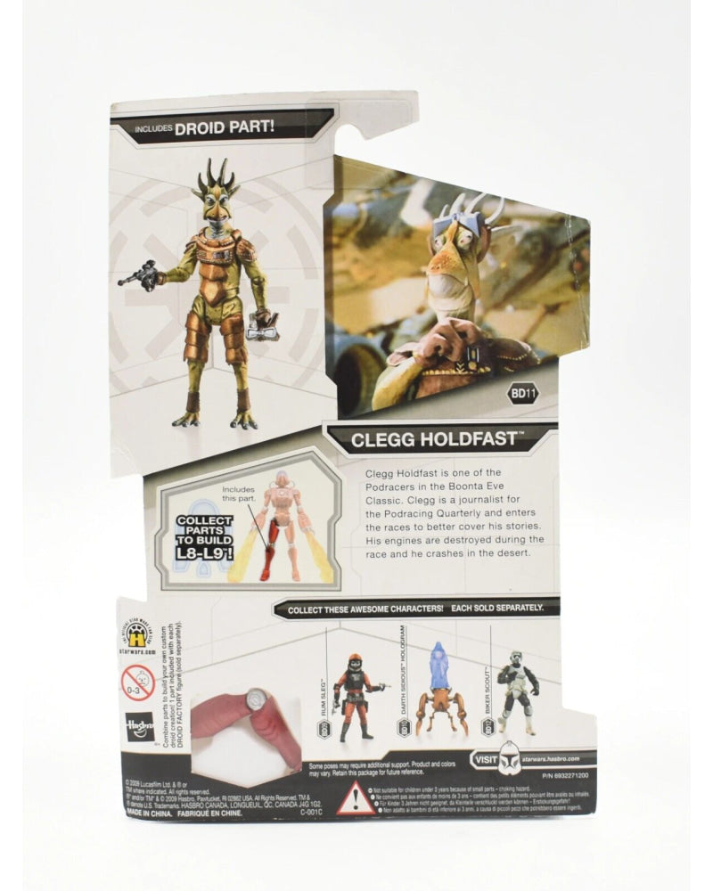 Star Wars The Legacy Collection - Clegg Holdfast Action Figure - BD 11 - Toys & Games:Action Figures & Accessories:Action Figures