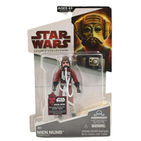 Star Wars The Legacy Collection Droid Factory - Nien Nunb (B-Wing Pilot) - BD19 - Toys & Games:Action Figures & Accessories:Action Figures