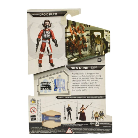 Star Wars The Legacy Collection Droid Factory - Nien Nunb (B-Wing Pilot) - BD19 - Toys & Games:Action Figures & Accessories:Action Figures