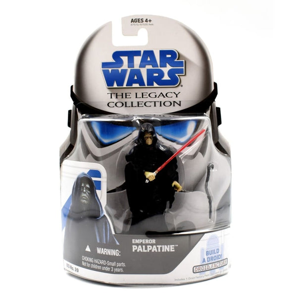 Star Wars The Legacy Collection - Emperor Palpatine Action Figure BD 39 - Toys & Games:Action Figures & Accessories:Action Figures