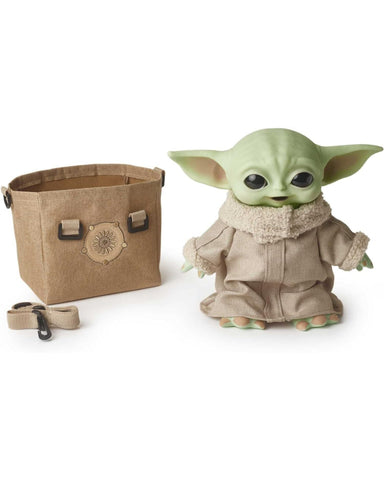 Star Wars The Mandalorian - The Child Baby Yoda 11 Plush Figure Toy - Toys & Games:Action Figures & Accessories:Action Figures