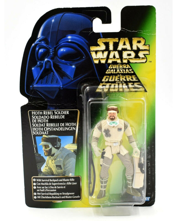 Star Wars The Power of The Force - Hoth Rebel Soldier Action Figure - Toys & Games:Action Figures:TV Movies & Video Games