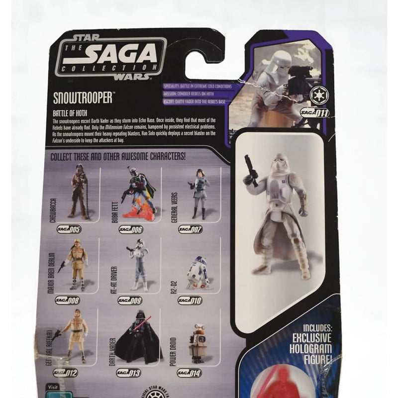 Star Wars The Saga Collection #11 Snowtrooper (Battle of Hoth) Action Figure - Toys & Games:Action Figures & Accessories:Action Figures