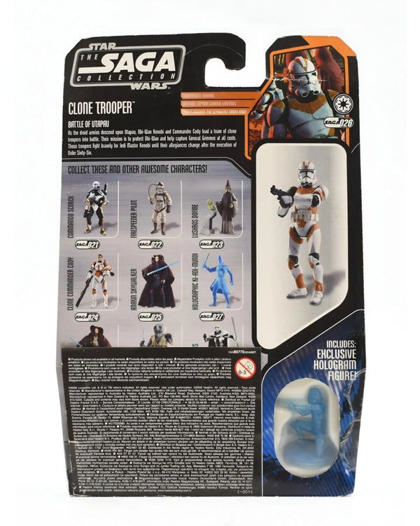 Star Wars The Saga Collection #26 Clone Troop (Battle of Utapau) Action Figure - Toys & Games:Action Figures & Accessories:Action Figures