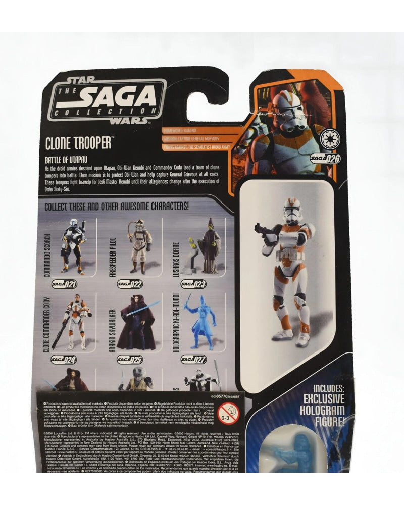 Star Wars The Saga Collection #26 Clone Troop (Battle of Utapau) Action Figure - Toys & Games:Action Figures & Accessories:Action Figures