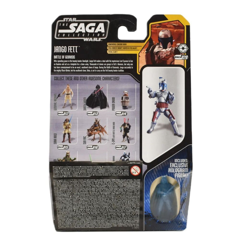 Star Wars The Saga Collection - Jango Fett (Battle of Geonosis) Action Figure - Toys & Games:Action Figures & Accessories:Action Figures