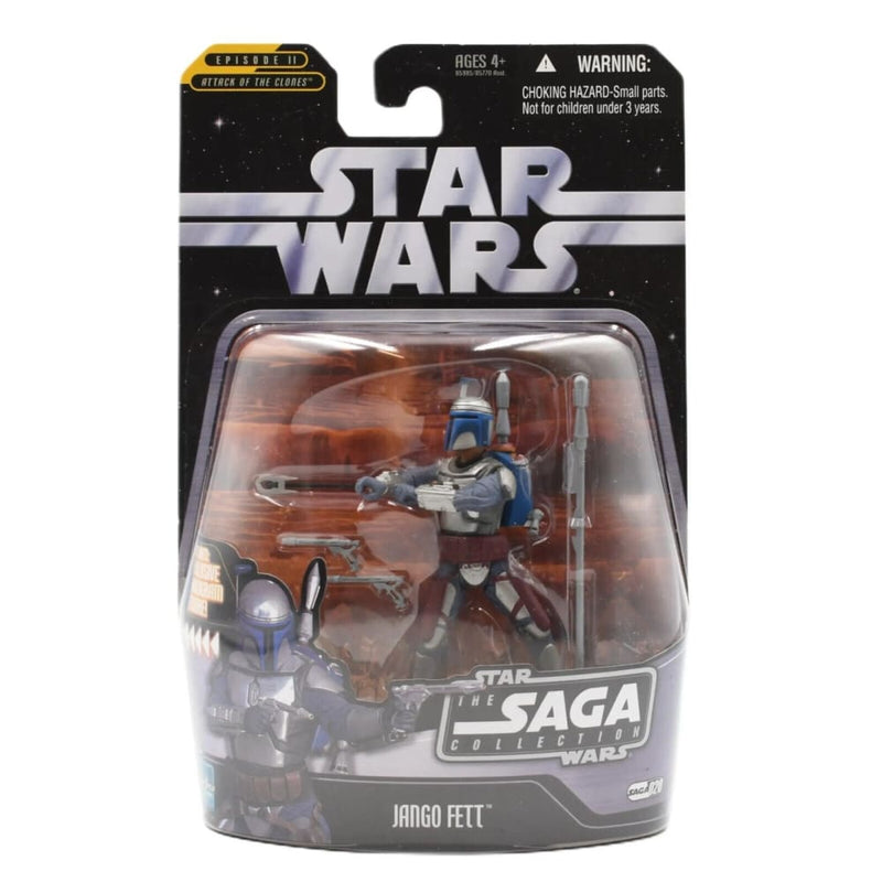 Star Wars The Saga Collection - Jango Fett (Battle of Geonosis) Action Figure - Toys & Games:Action Figures & Accessories:Action Figures