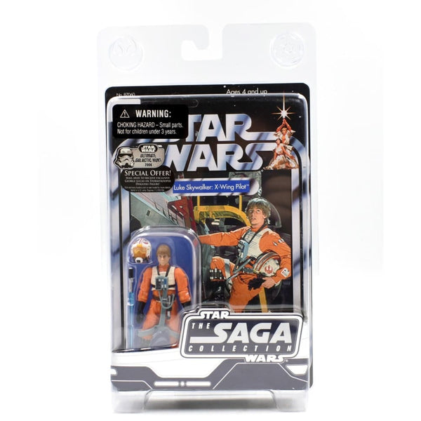 Star Wars The Saga Collection - Luke Skywalker X-Wing Pilot Action Figure - Toys & Games:Action Figures & Accessories:Action Figures