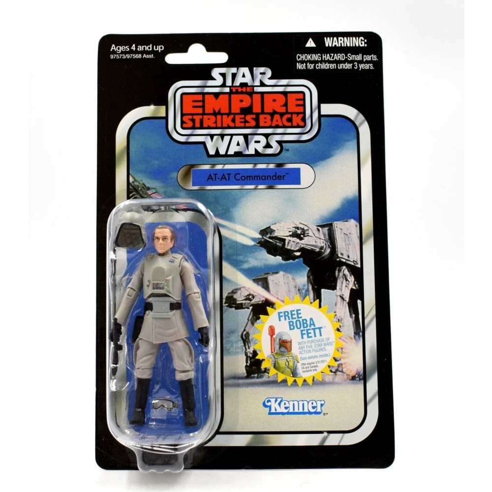 Star Wars The Vintage Collection - AT-AT Commander Action Figure VC05 2010 - Toys & Games:Action Figures & Accessories:Action Figures