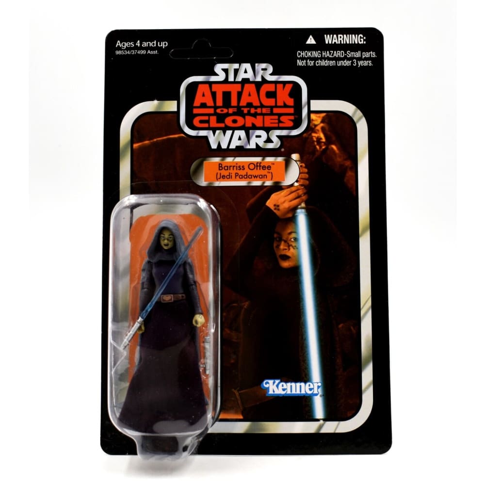 Star Wars The Vintage Collection Barriss Offee (Jedi Padawan) Action Figure VC51 - Toys & Games:Action Figures & Accessories:Action Figures