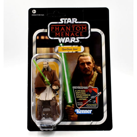 Star Wars The Vintage Collection - Qui-Gon Jinn Action Figure VC75 - Toys & Games:Action Figures & Accessories:Action Figures