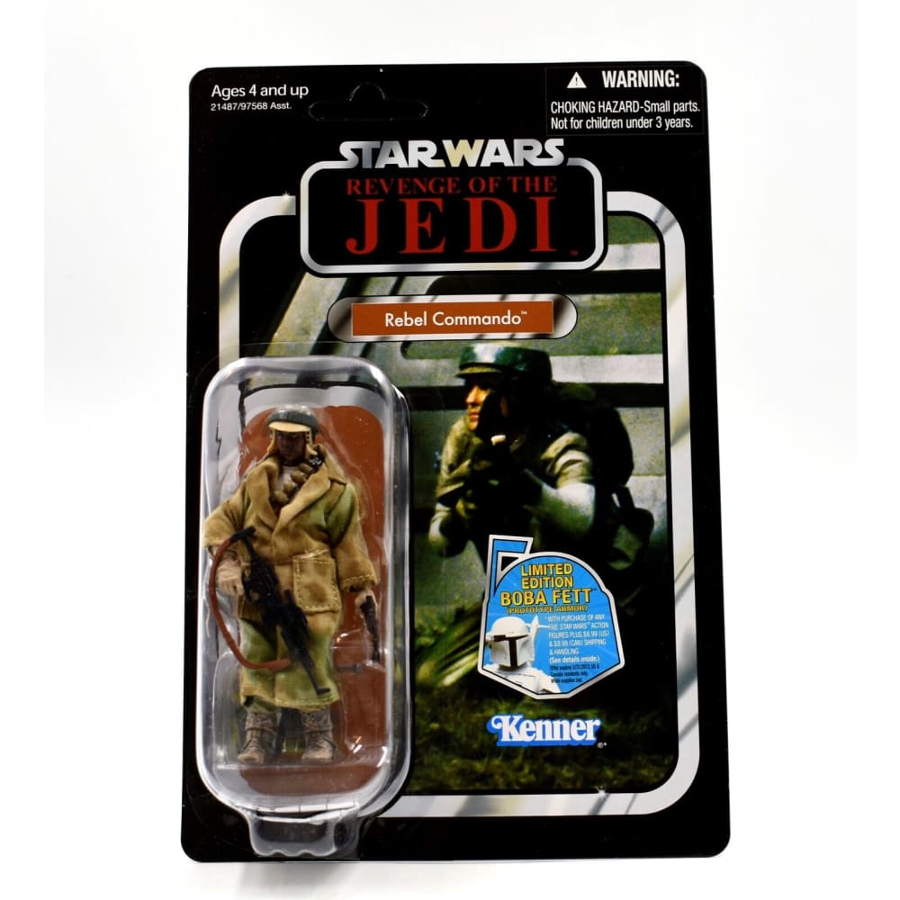 Star Wars The Vintage Collection - Rebel Commando (Ver. 2) Action Figure VC26 - Toys & Games:Action Figures & Accessories:Action Figures