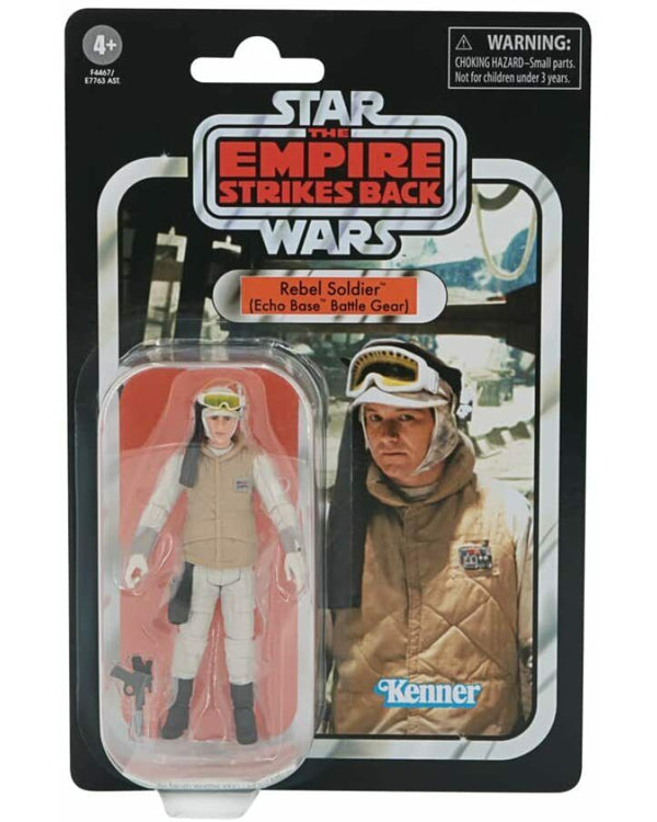 Star Wars The Vintage Collection - Rebel Soldier (Echo Base Battle Gear) Figure - Toys & Games:Action Figures & Accessories:Action Figures