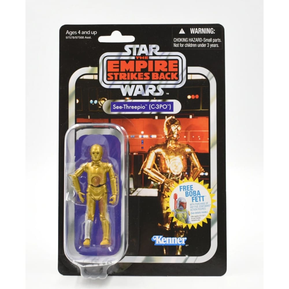 Star Wars The Vintage Collection - See-Threepio (C-3PO) Action Figure VC06 2010 - Toys & Games:Action Figures & Accessories:Action Figures