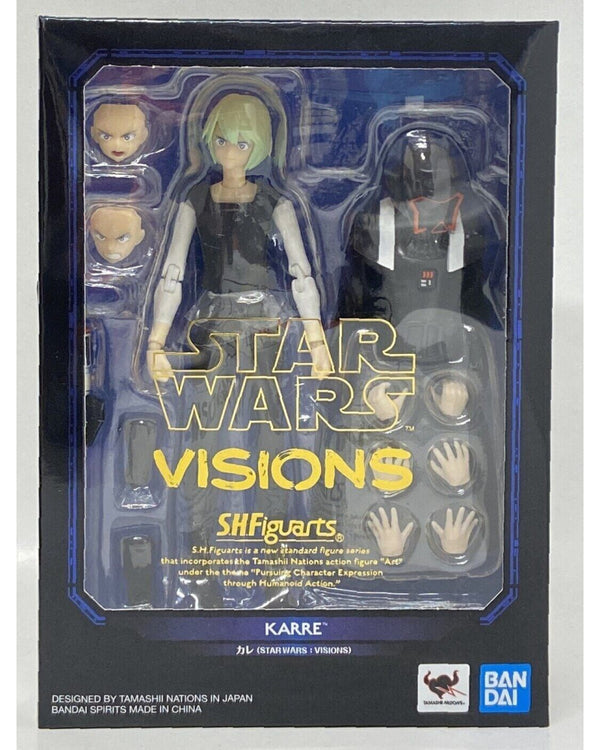 Star Wars Visions S.H. Figuarts - Karre Action Figure IN STOCK Toys & Games:Action Figures Accessories:Action