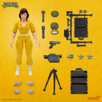 Super7 Teenage Mutant Ninja Turtles Ultimates - April O’Neil 7 Action Figure - Toys & Games:Action Figures & Accessories:Action Figures