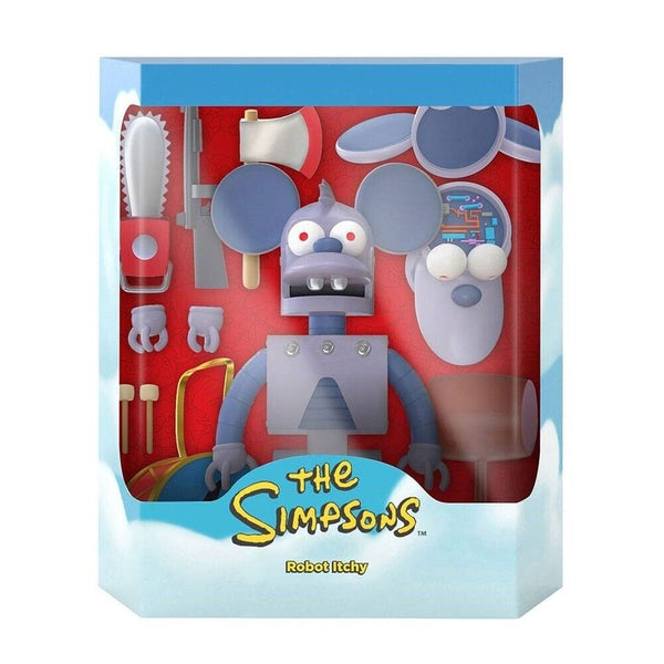 Super7 The Simpsons Ultimates - Robot Itchy Action Figure - Toys & Games:Action Figures & Accessories:Action Figures