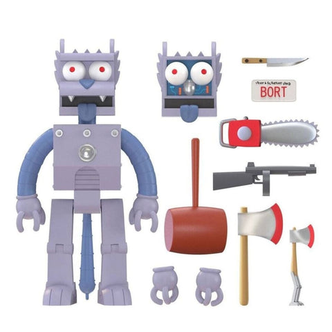 Super7 The Simpsons Ultimates - Robot Scratchy Action Figure - Toys & Games:Action Figures & Accessories:Action Figures