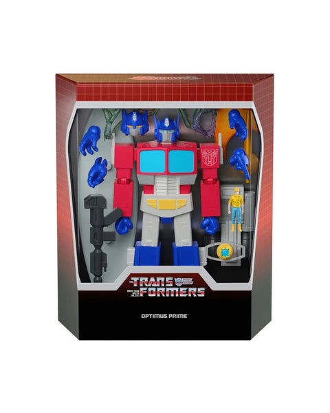 Super7 Transformers Ultimates - Optimus Prime Action Figure - Toys & Games:Action Figures & Accessories:Action Figures