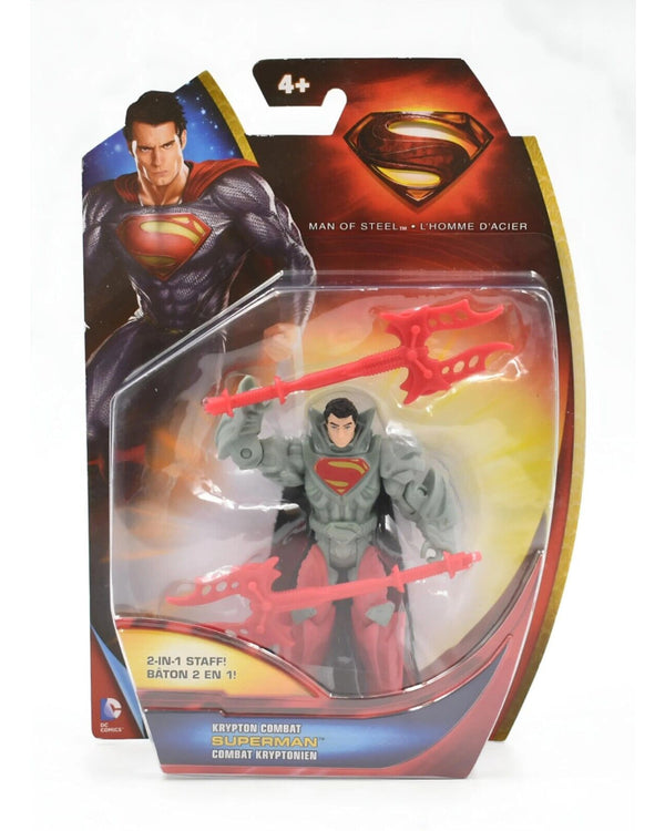 Superman Man Of Steel - Krypton Combat Super-Man Action Figure - Toys & Games:Action Figures & Accessories:Action Figures