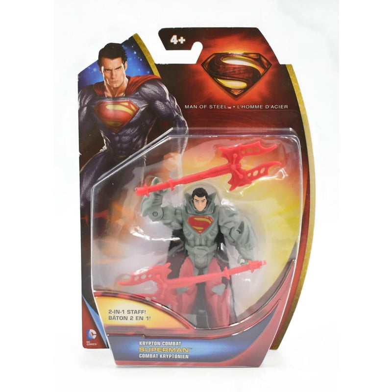 Superman Man Of Steel - Krypton Combat Super-Man Action Figure - Toys & Games:Action Figures & Accessories:Action Figures