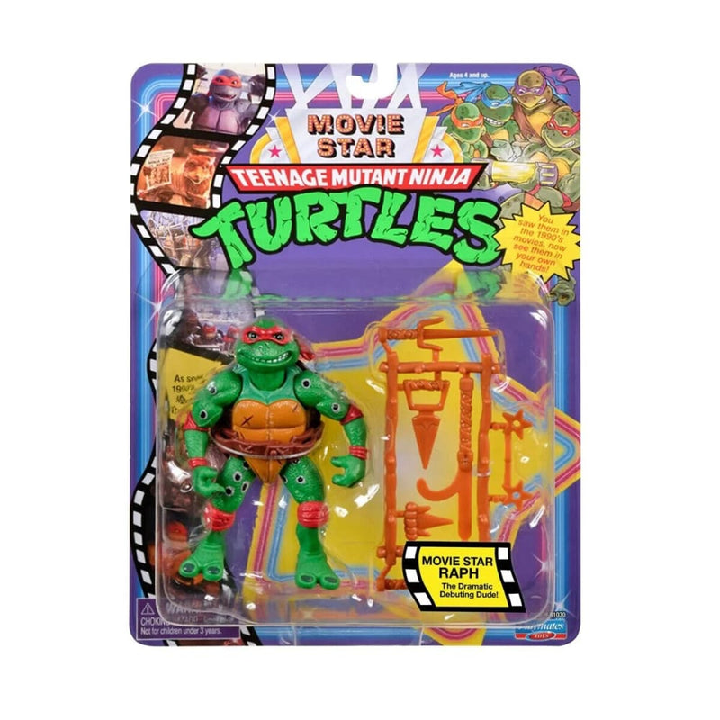 Teenage Mutant Ninja Turtles Classic - Movie Star Raph Action Figure - Toys & Games:Action Figures & Accessories:Action Figures