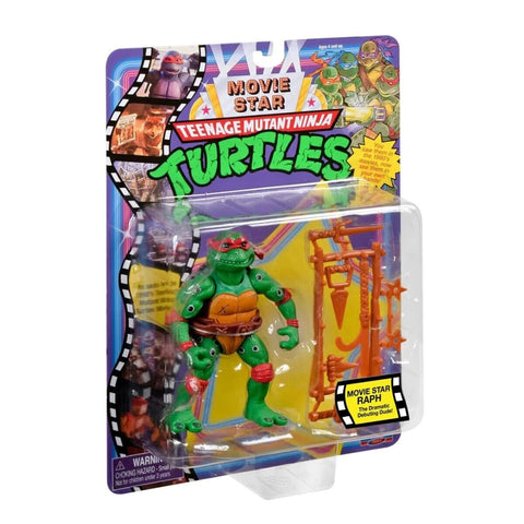 Teenage Mutant Ninja Turtles Classic - Movie Star Raph Action Figure - Toys & Games:Action Figures & Accessories:Action Figures