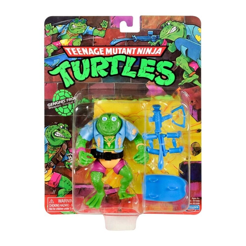 Teenage Mutant Ninja Turtles Classic Retro Wave 2 Genghis Frog