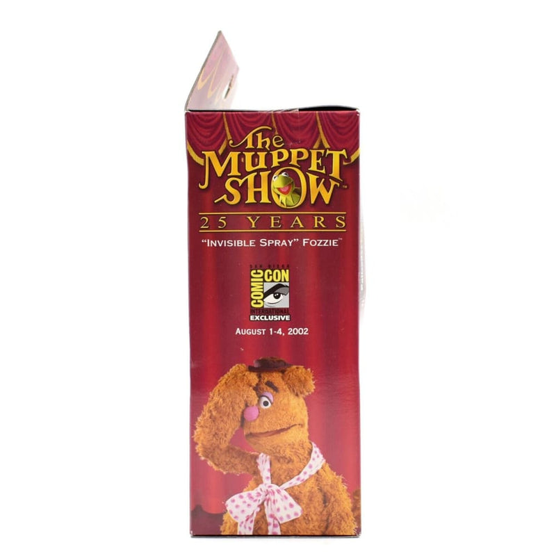 The Muppet Show 25 Years - Invisible Spray Fozzie Exclusive Action Figure - Toys & Games:Action Figures & Accessories:Action Figures